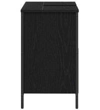 Waschbeckenunterschrank Schwarz 60x34,5x60 cm