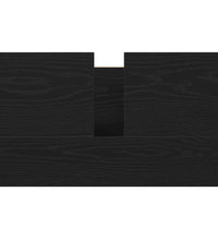 Waschbeckenunterschrank Schwarz 60x34,5x60 cm