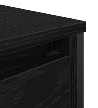 Waschbeckenunterschrank Schwarz 60x34,5x60 cm