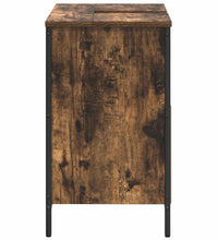 Waschbeckenunterschrank Räuchereiche 60x34,5x60 cm