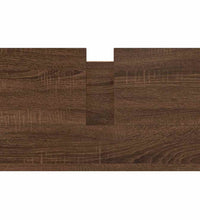 Waschbeckenunterschrank Braun Eichen-Optik 60x34,5x60 cm