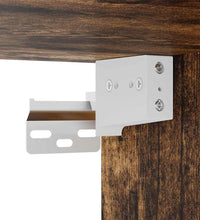 Bad-Wandschrank mit Spiegel Räuchereiche 60x21x60 cm
