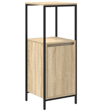 Badschrank mit Regalen Sonoma-Eiche 36x35x95 cm