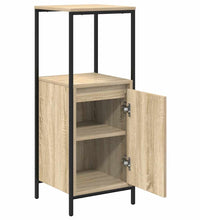 Badschrank mit Regalen Sonoma-Eiche 36x35x95 cm