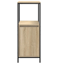 Badschrank mit Regalen Sonoma-Eiche 36x35x95 cm