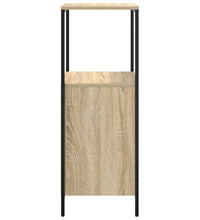 Badschrank mit Regalen Sonoma-Eiche 36x35x95 cm