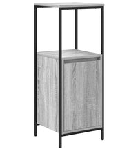 Badschrank mit Regalen Grau Sonoma 36x35x95 cm