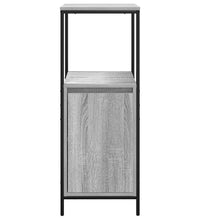 Badschrank mit Regalen Grau Sonoma 36x35x95 cm