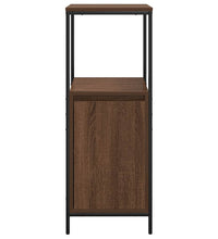 Badschrank mit Regalen Braun Eichen-Optik 36x35x95 cm