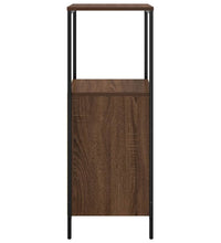 Badschrank mit Regalen Braun Eichen-Optik 36x35x95 cm