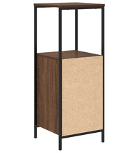 Badschrank mit Regalen Braun Eichen-Optik 36x35x95 cm