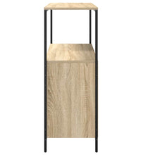 Badschrank mit Regalen Sonoma-Eiche 76,5x35x95 cm