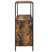 Badschrank mit Regalen Räuchereiche 76,5x35x95 cm