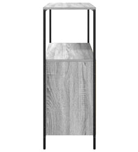 Badschrank mit Regalen Grau Sonoma 76,5x35x95 cm
