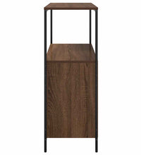 Badschrank mit Regalen Braun Eichen-Optik 76,5x35x95 cm