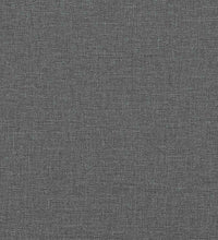 2-Sitzer-Sofa mit Chaiselongue L-Form Dunkelgrau 125 cm Stoff