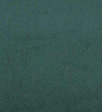 2-Sitzer-Sofa mit Chaiselongue L-Form Dunkelgrün 125 cm Samt