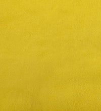 2-Sitzer-Sofa mit Chaiselongue L-Form Gelb 125 cm Samt