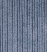 2-Sitzer-Sofa mit Chaiselongue L-Form Blau 125 cm Leinen