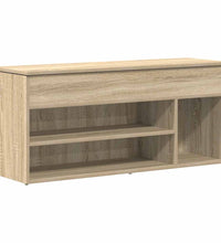 Schuhbank Sonoma-Eiche 102x30,5x45 cm Holzwerkstoff