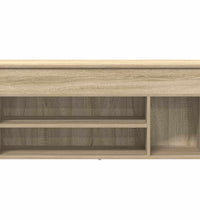 Schuhbank Sonoma-Eiche 102x30,5x45 cm Holzwerkstoff