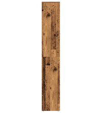 Badschrank Altholz-Optik 30x30x183,5 cm Holzwerkstoff