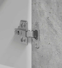 Küchenwandschrank Betongrau 60x31x60 cm Holzwerkstoff