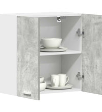 Küchenwandschrank Betongrau 60x31x60 cm Holzwerkstoff