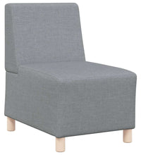 Sessel Hellgrau 55 cm Stoff