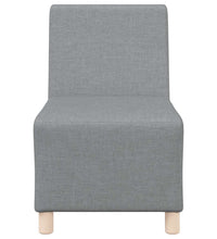 Sessel Hellgrau 55 cm Stoff