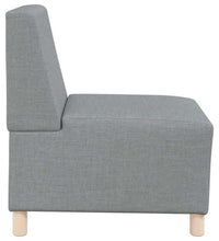Sessel Hellgrau 55 cm Stoff
