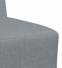 Sessel Hellgrau 55 cm Stoff