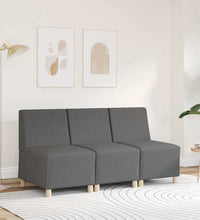 Sessel Dunkelgrau 55 cm Stoff