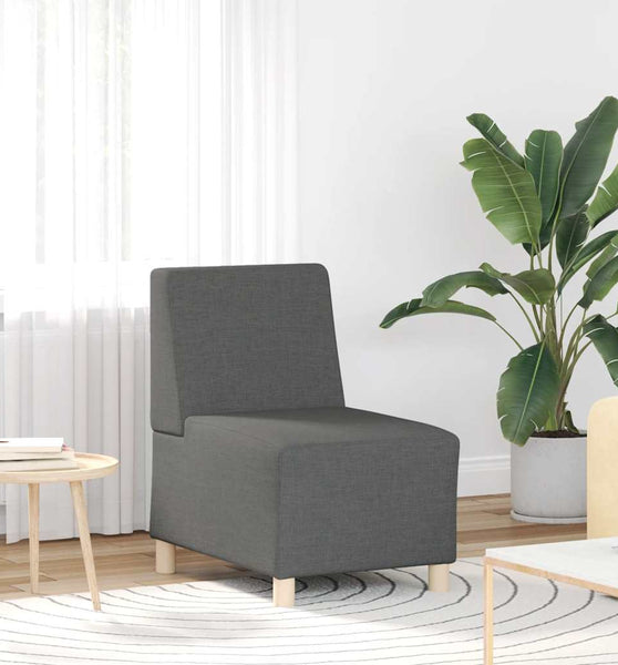 Sessel Dunkelgrau 55 cm Stoff