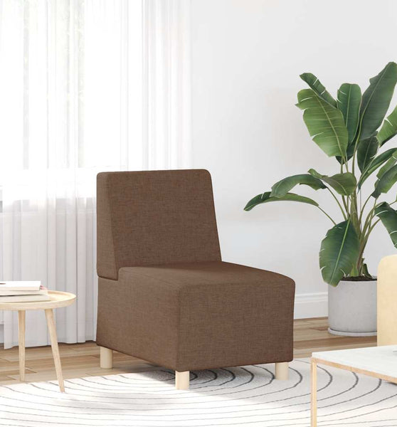 Sessel Braun 55 cm Stoff