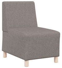 Sessel Taupe 55 cm Stoff