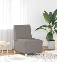 Sessel Taupe 55 cm Stoff