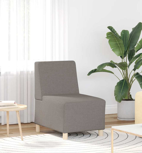 Sessel Taupe 55 cm Stoff