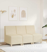 Sessel Creme 55 cm Stoff
