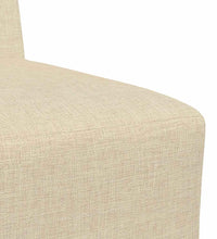 Sessel Creme 55 cm Stoff