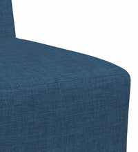 Sessel Blau 55 cm Stoff