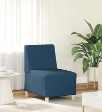 Sessel Blau 55 cm Stoff