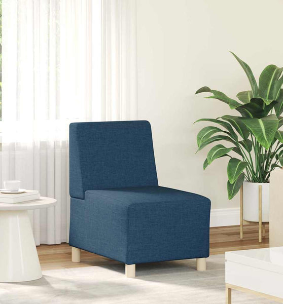 Sessel Blau 55 cm Stoff