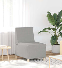 Sessel Wolkengrau 55 cm Stoff