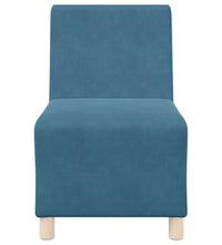 Sessel Blau 55 cm Samt