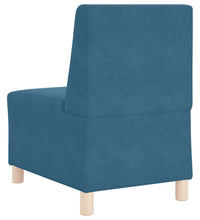 Sessel Blau 55 cm Samt