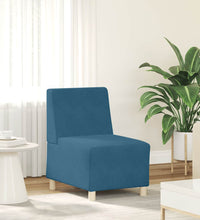 Sessel Blau 55 cm Samt