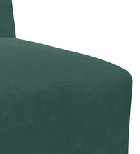 Sessel Dunkelgrün 55 cm Samt