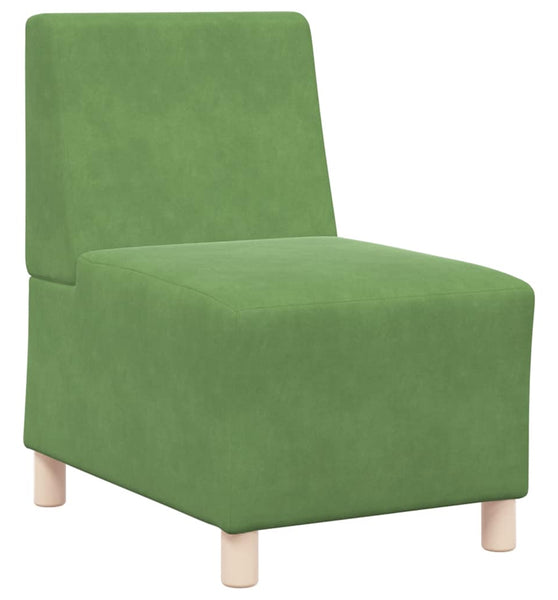 Sessel Hellgrün 55 cm Samt