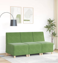 Sessel Hellgrün 55 cm Samt